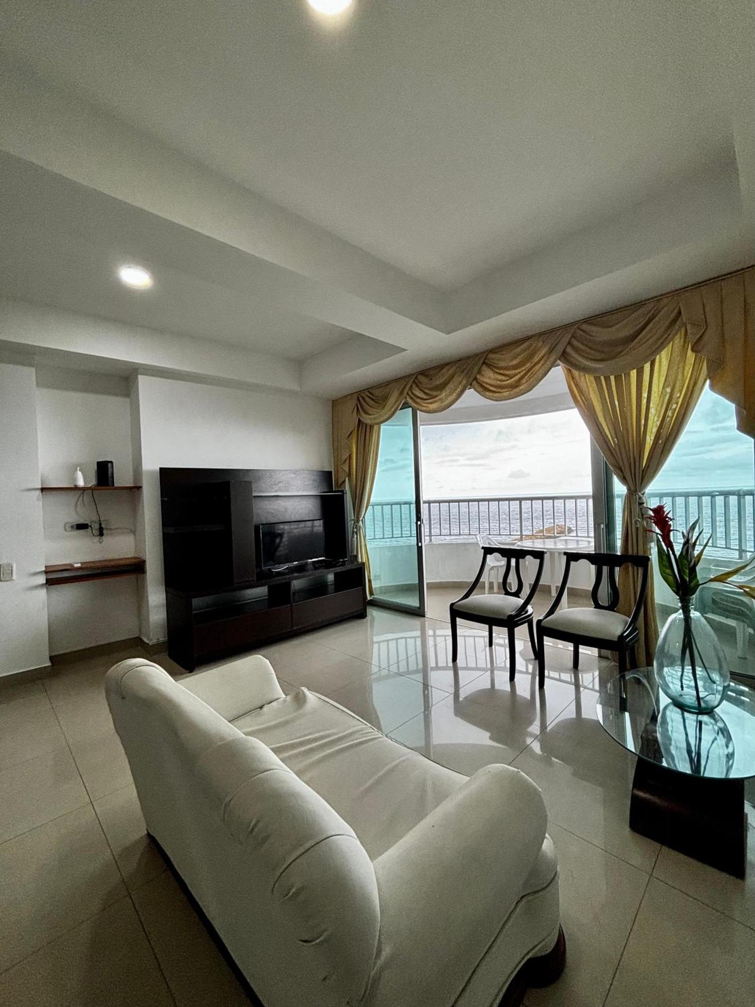 Paraiso En Bocagrande Con Vista Al Mar Cartagena Exterior foto